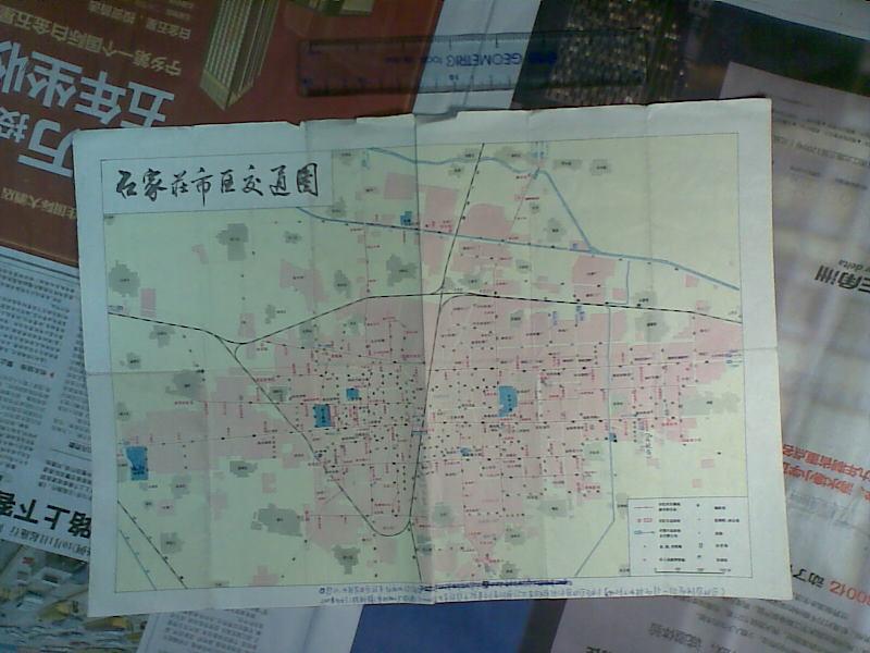 石家庄市区交通图